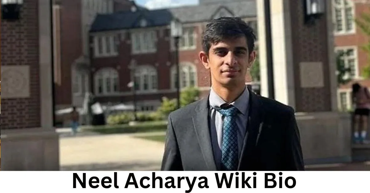 Neel Acharya Wiki Bio