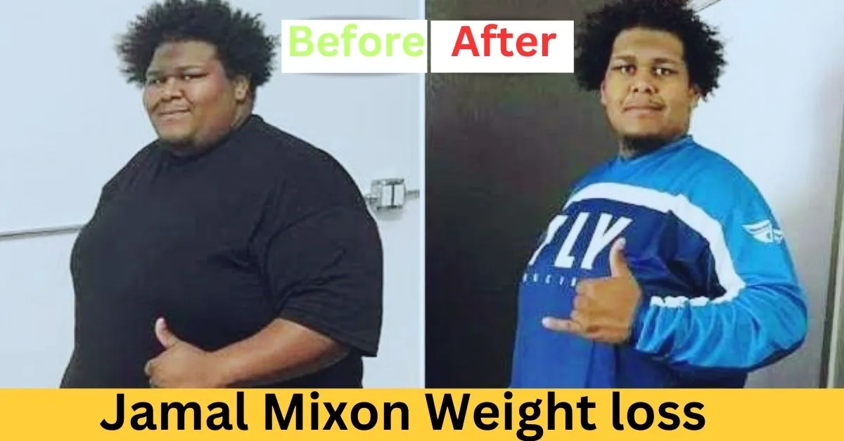 Jamal Mixon Weight loss